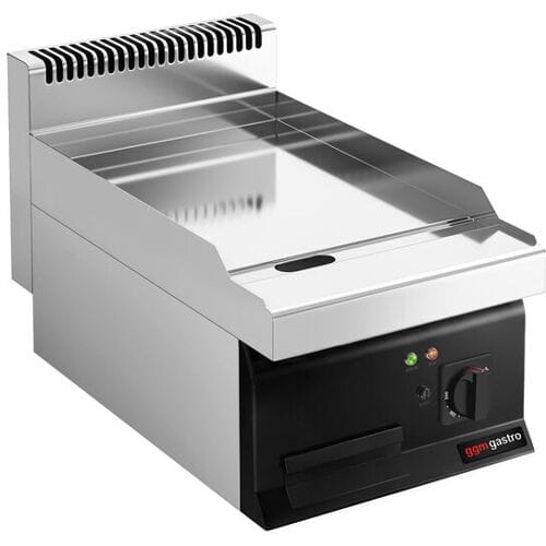 GGM Gastro Elektro Bratplatte - mit Hartchrom-Beschichtung - 3,6 kW - Glatt