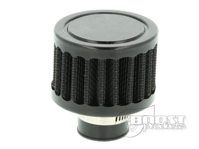 Carter ontluchtingsfilter – zwart - 19mm