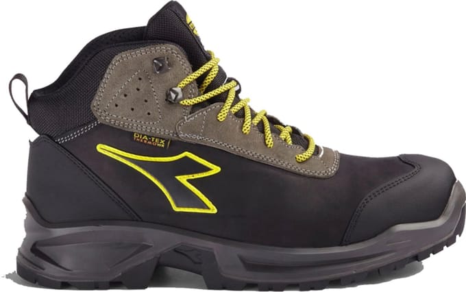 Diadora SPORT DIATEX MID S7S FO CI SR BLACK/STEEL GRAY 42