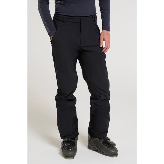Mountain Warehouse Heren Axis Extreme Softshell Skibroek (Jet Zwart)