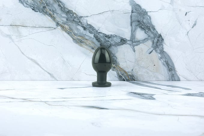 Kristall Buttplug Eva - Obsidian