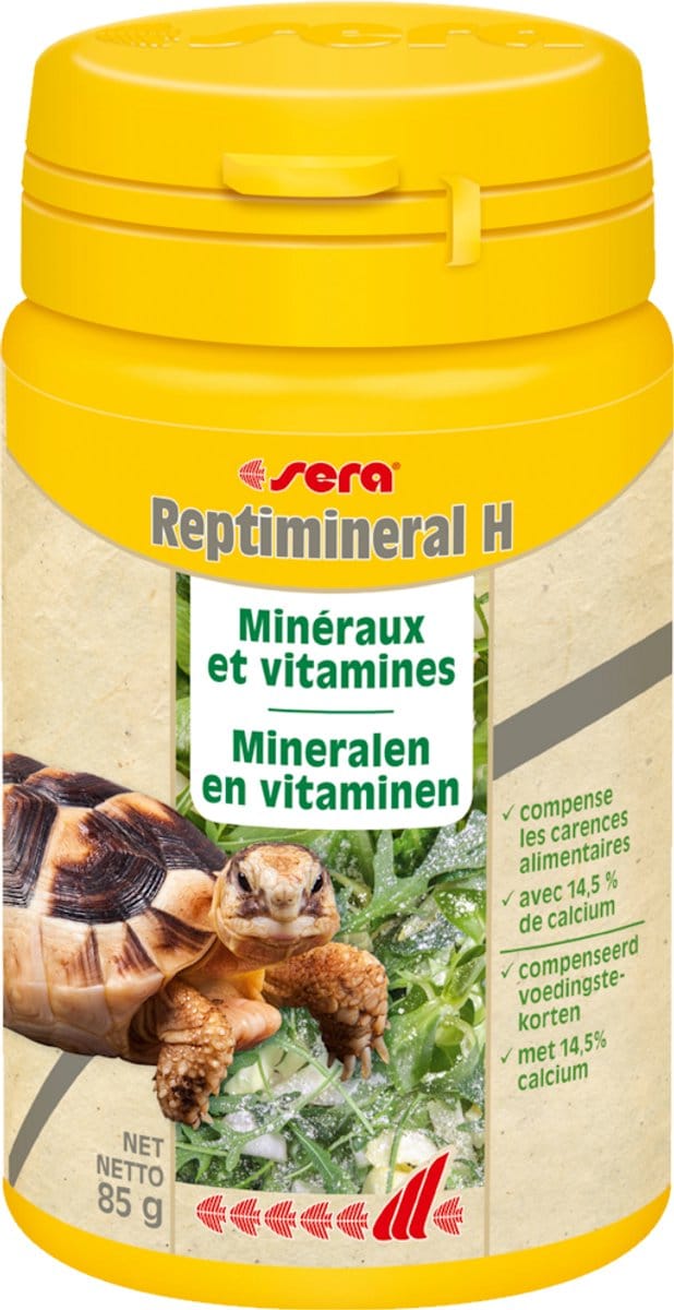 Sera Reptimineral - mineralen en vitamines voor herbivoren - 100 ml