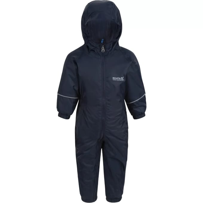 Het Regatta Splosh III outdoor regenpak - regenpak - kinderen - waterdicht - ademend - Marine