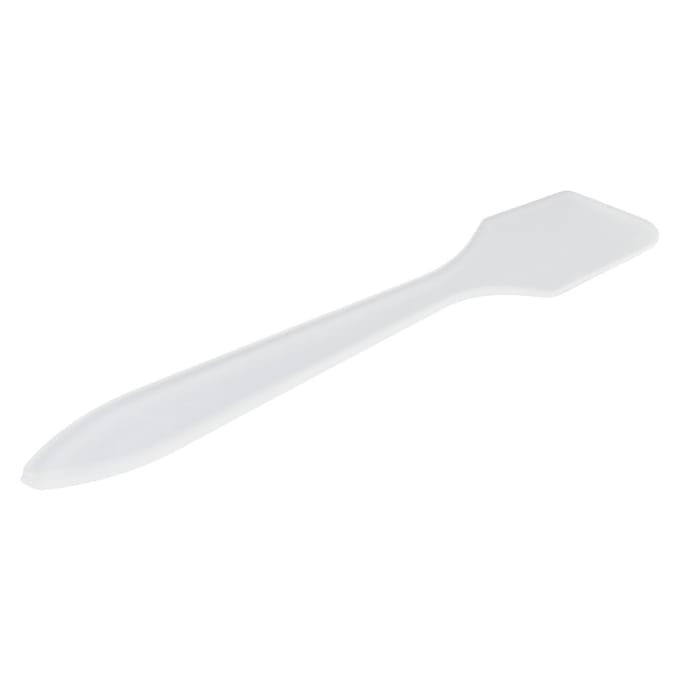 Lot de 20 mini spatules cosmétiques transparentes polyvalentes pour appliquer les crèmes pour le visage white