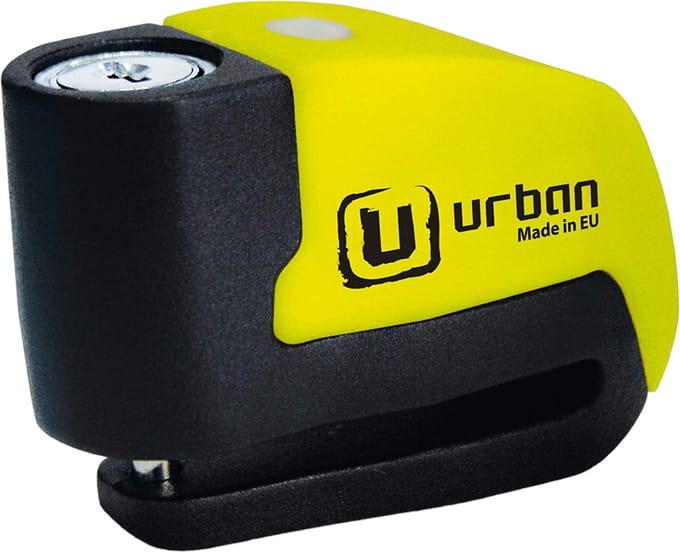 Schijfremslot Artago Urban + Alarm Scooter / Brommer / Motorscooter