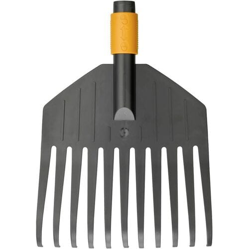Fiskars Quikfit Bladhark - Hark opzetstuk - Tuingereedschap - 22 cm