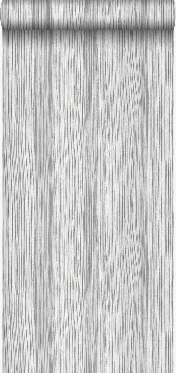Origin Wallcoverings behang strepen lichtgrijs - 53 cm x 10.05 m - 347235