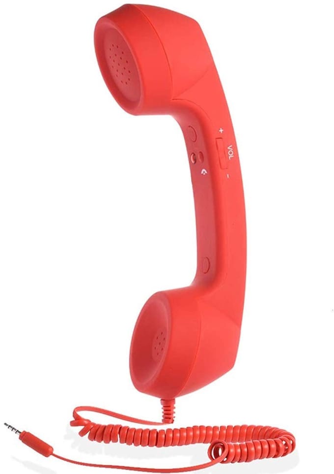 Dailygoody - Vintage Retro Telefoonhoorn - Mobiele Telefoon Ontvanger