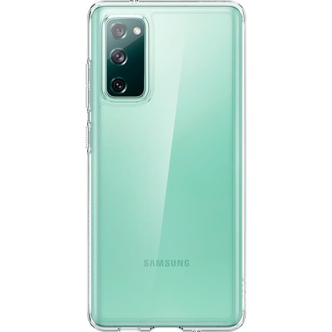 Spigen Ultra Hybrid Backcover voor de Samsung Galaxy S20 FE - Transparant