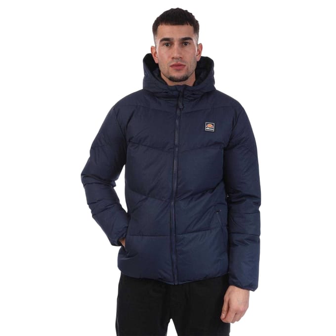 Ellesse Heren Performante Polyester Performance Puffer Jacket (Marine)