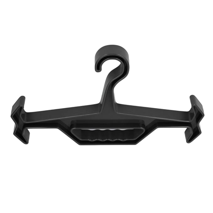 Heavy Duty Hanger Multifunctioneel Hoge Belastbaarheid Kledinghanger voor Tactische Uitrusting Zwart zwart