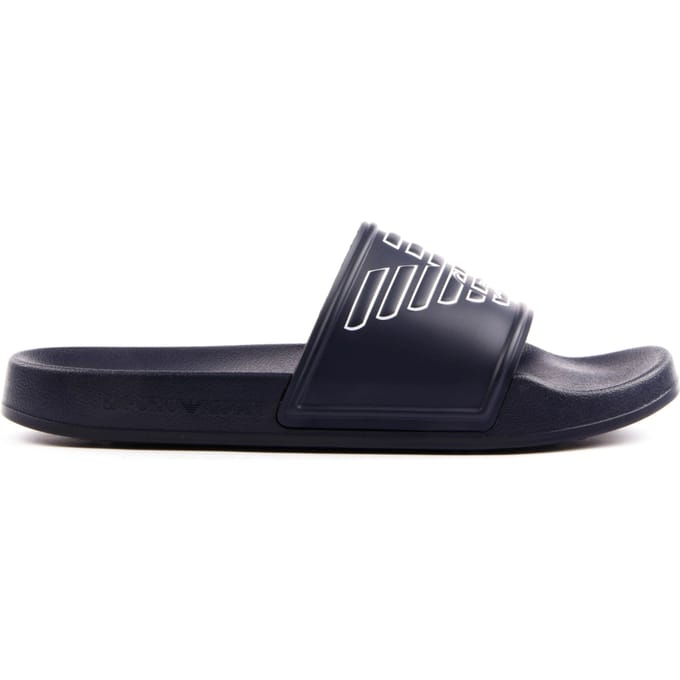 Emporio Armani herensandalen met adelaarsmotief