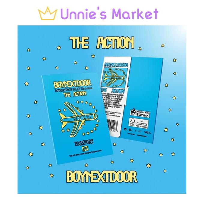 BOYNEXTDOOR – 5e EP The Action version Albums Weverse 2PCS