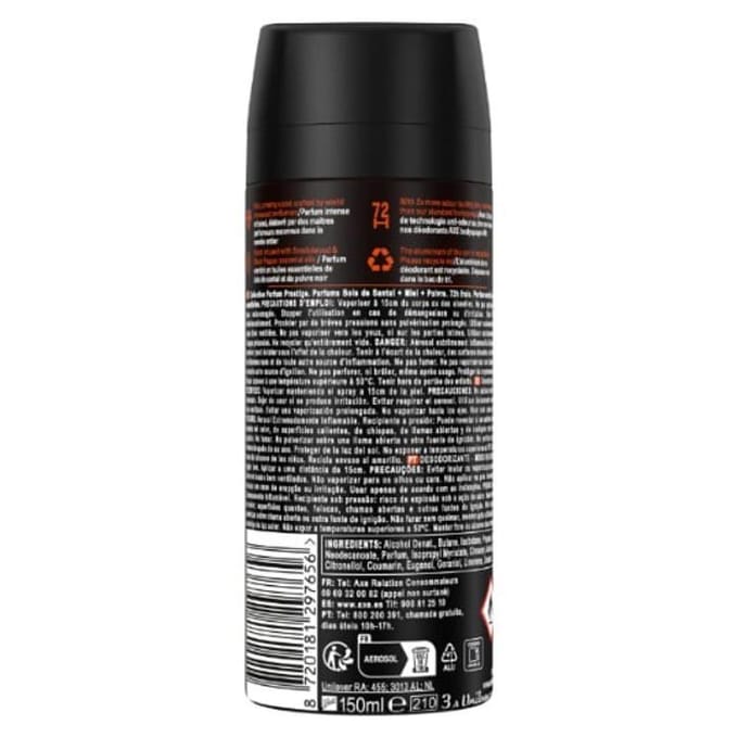 Deodorant - AXE - Copper Santal - Anti-Transpirant - 150mL - Prestige Parfum