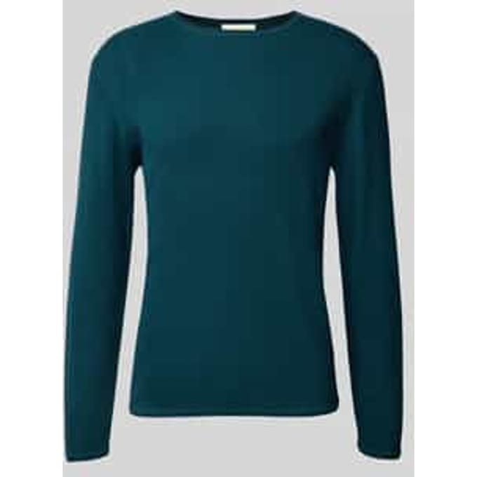 Regular fit pullover van puur katoen