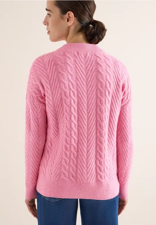 Jumper met kabelpatroon