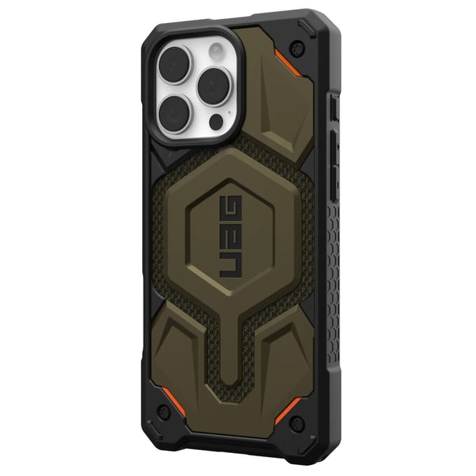 UAG Monarch Pro Backcover voor de Apple iPhone 16 Pro Max - Kevlar Element Green