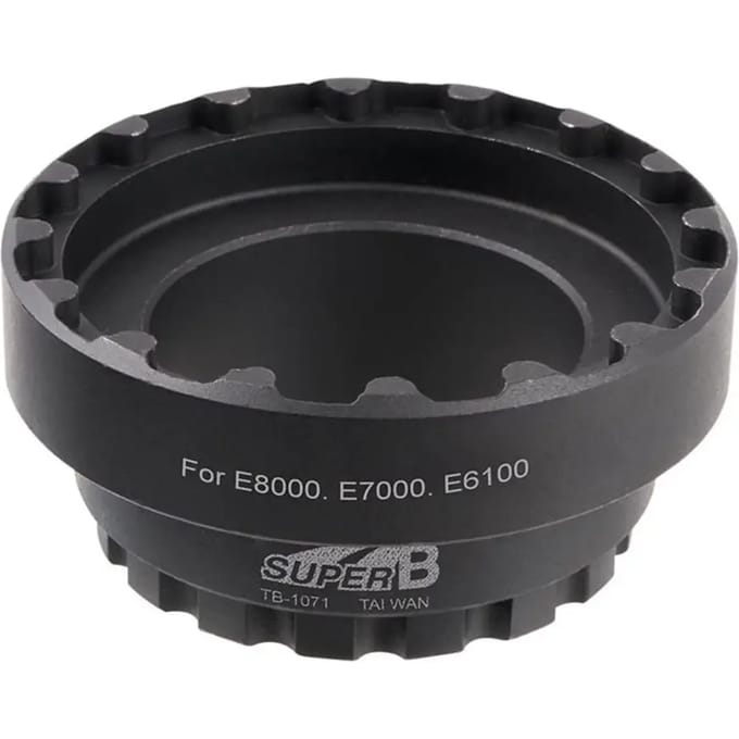 Verwijderen motortandwiel Super B Shimano E8000 / E7000 / E6100 Vae
