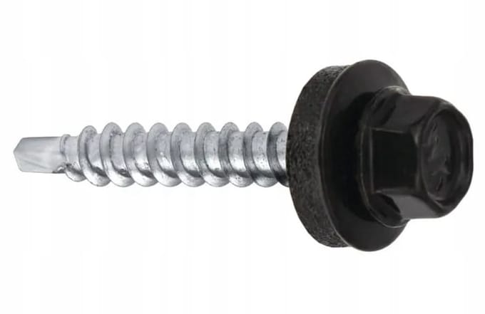 Wkręt-met Klimas Serie - Zelftappende Montageschroef - 4,8x35 mm - Grijs - 100 Stuks