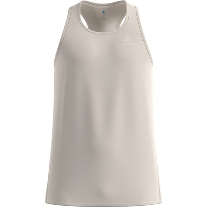 Odlo Odlo Tank crew neck ZEROWEIGHT CHILL-TEC GROEN - Maat XL