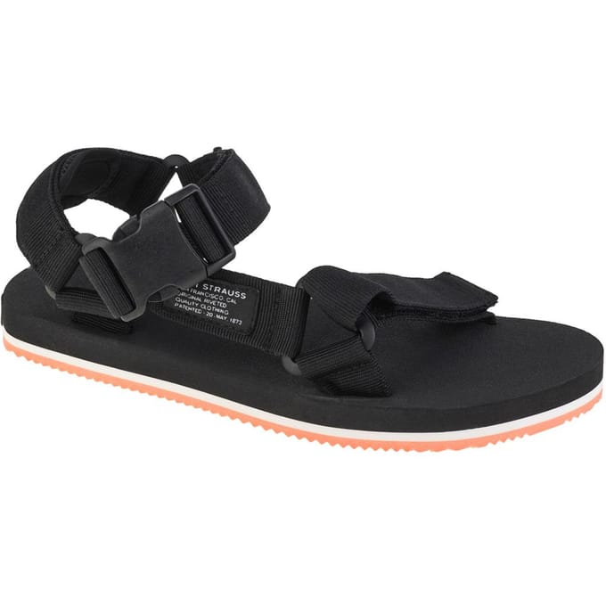 Levi's Tahoe Refresh Sandal, Vrouwen, Zwart, Sandalen, maat: 38