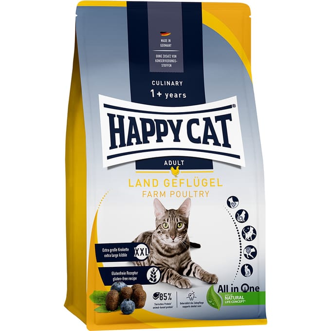 Happy Cat Culinary Adult Kattenvoer - Gevogelte - 10 kg