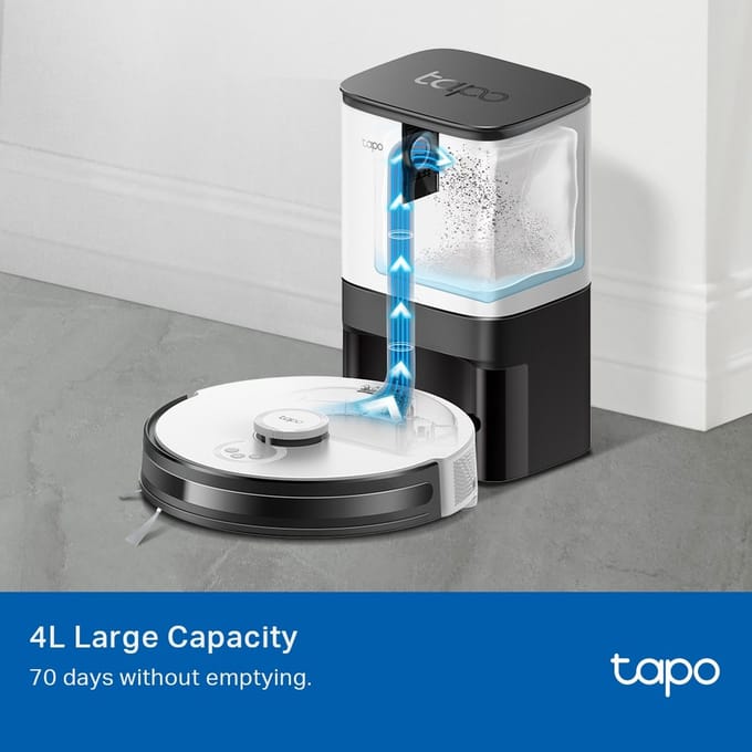 TP-Link TAPO RVA200-Robotstozuiger-wegwerpstofzak- 4L-3stuks
