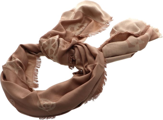 Guess Loralee Scarf Dames Sjaal - Camel - One Size