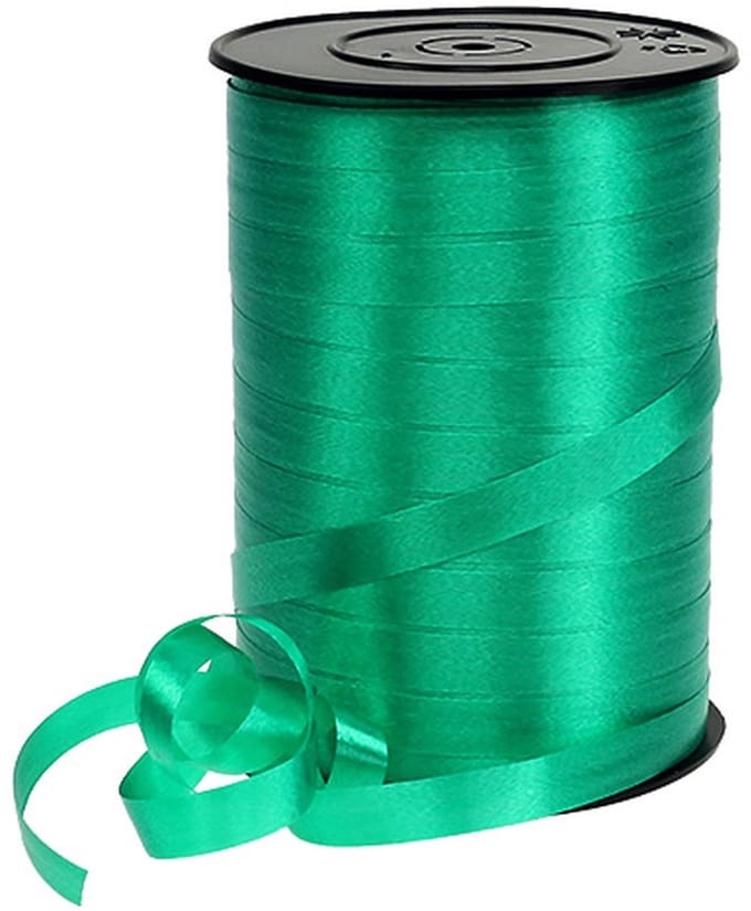 Cadeaulint 10mm grasgroen 250m