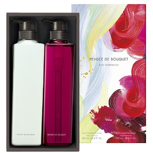 Pola geurende douchegelset (Roos 500 ml + Lelie 500 ml)
