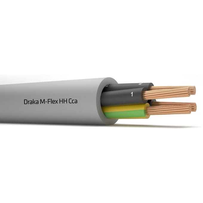 M-Flex HH Cca 5G0.75 Besturingskabel 300/500V Grijs - 832152 [10 Meters]
