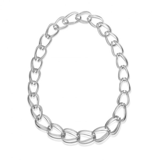 Pianegonda Tecum Necklace PCMN03 Zilver Wit 54