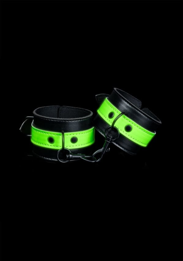 Shots - Ouch! Handboeien neon green/black
