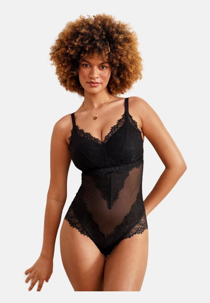 Body SENSLA Spitzen-BH, bügelloser BH