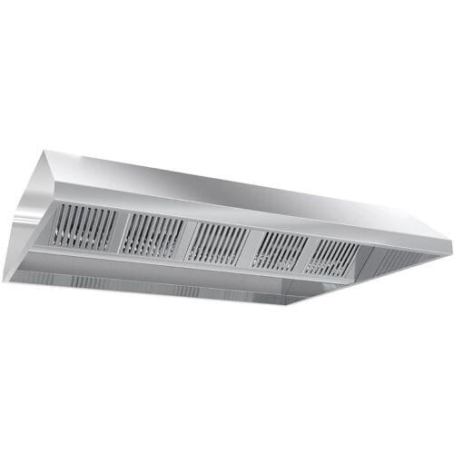 GGM Gastro Deckenhaube - 2000mm - mit Filter & Lampe Zilver