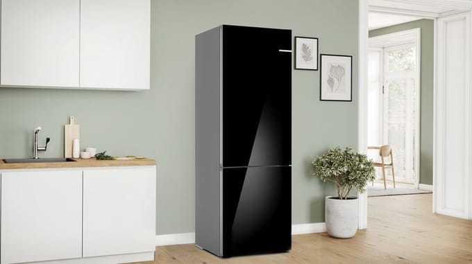 Bosch Serie 6 KGN49LBCF koel-vriescombinatie Vrijstaand 440 l Zwart