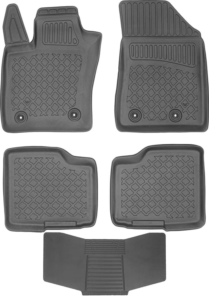 Max-Dywanik Aristar - Auto Mat - Voor Jeep Compass II - 2017 - Hoogwaardige Bescherming