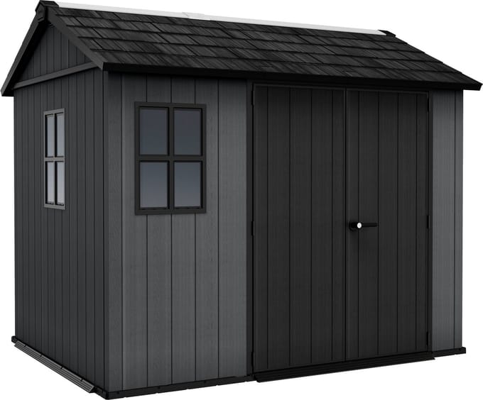 Keter Newton 975 Tuinhuis - 230x287x246cm - Grijs