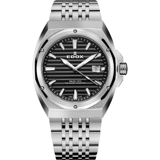 Edox Delfin 53032-3M-NIN Delfin 1973 Horloge