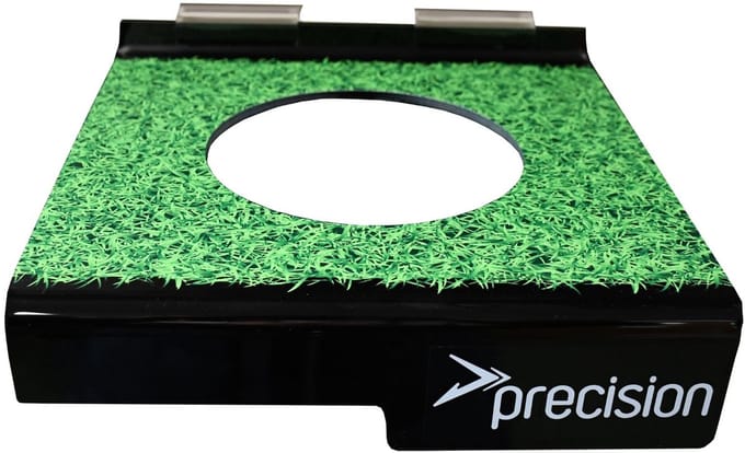Precision voetbalhouder Slatwall display - stevig perspex voetbalrek.