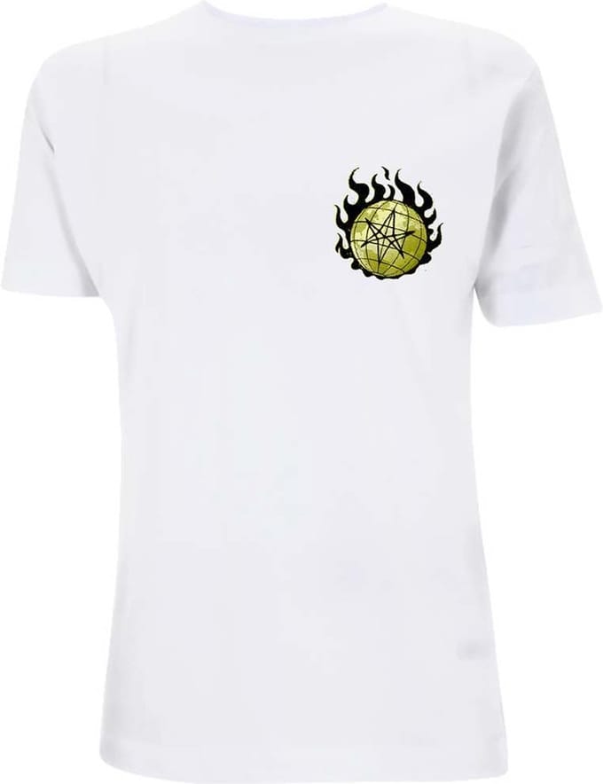Bring Me The Horizon Heren Tshirt -L- Globe Wit