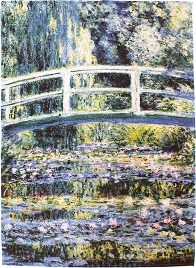 Theedoek, Monet, Brug