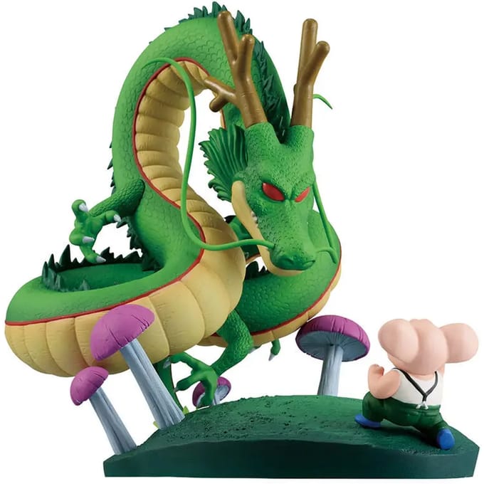 Figurine Oolong & Shenron Ichibansho Banpresto Dragon Ball