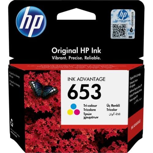 HP 3YM74AE nr. 653 inktcartridge kleur (origineel)