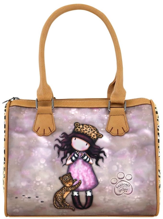 Handtas Gorjuss Luipaard (28 x 22 x 13 cm)