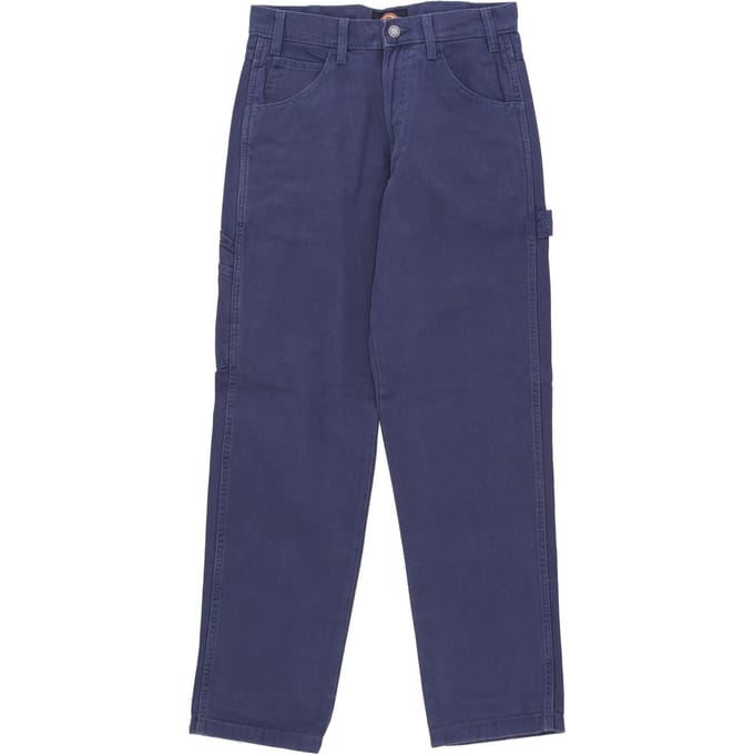 Dc Carpenter Pant Stone Washed Navy lange herenbroek