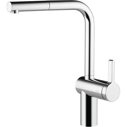 KWC LIVELLO Single lever sink mixer with pull-out spout 10.231.103.000FL