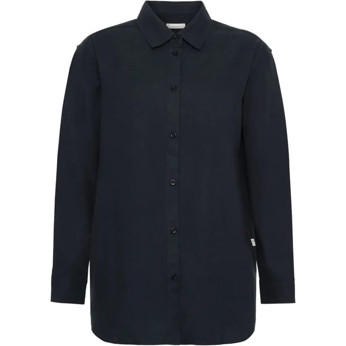 Flanellen blouse met lange mouwen dames KnowledgeCotton Apparel Organic GOTS