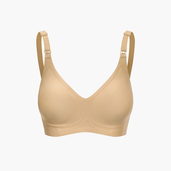 cfab - Comfortabele voedingsbeha zonder beugel - Beige - L