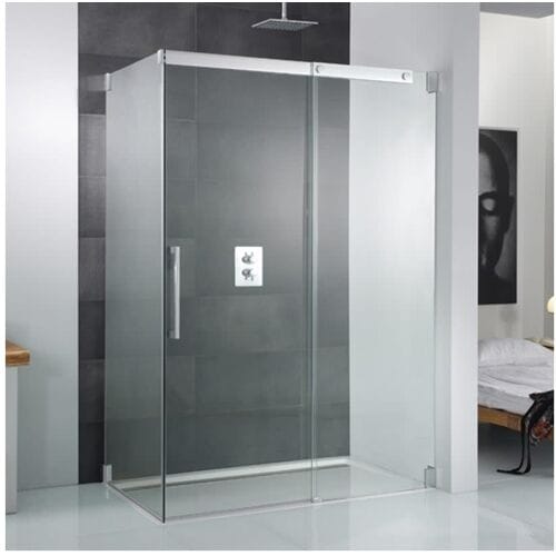 HSK K2 sliding door with side panel left